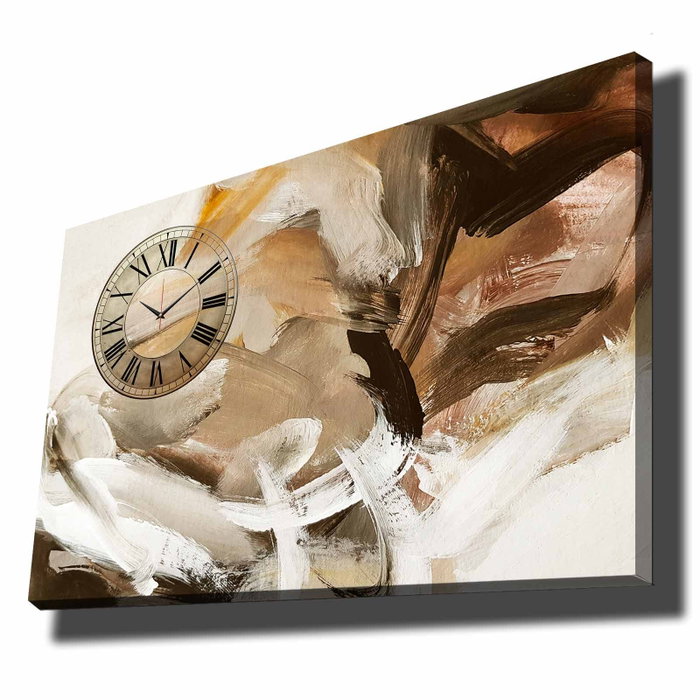 Wallity Reloj de pared decorativo de lienzo 70100CS-045 Wallity Reloj de pared decorativo de lienzo 70100CS-045